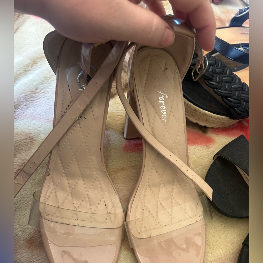 Forever 21 Blush Pink Heels